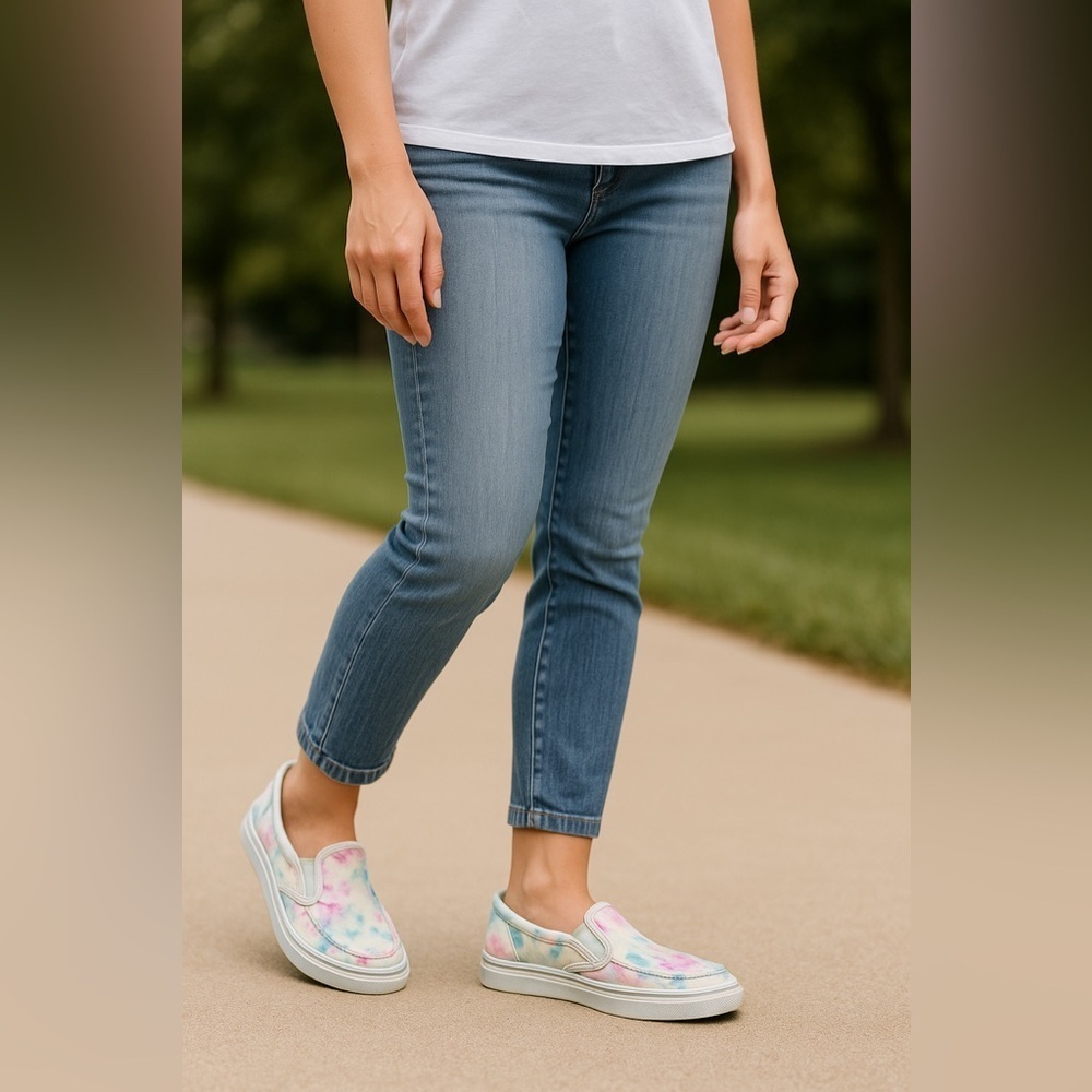 Sperry Top-Sider Women’s Tie-Dye Slip-On Sneakers Size 6M
